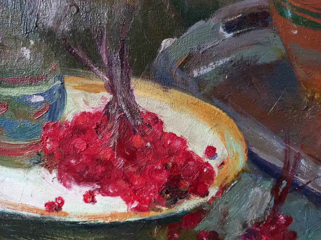 Oil painting Chrysanthemums Alex Ditriev - 9