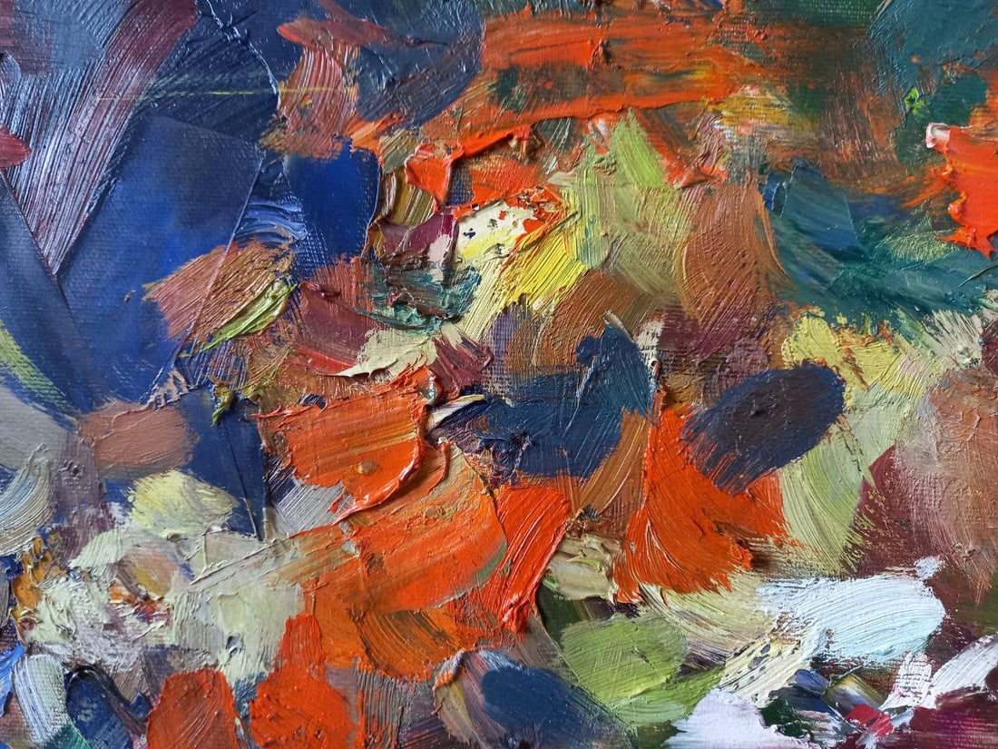 Oil painting Summer mood Alex Ditriev - 2