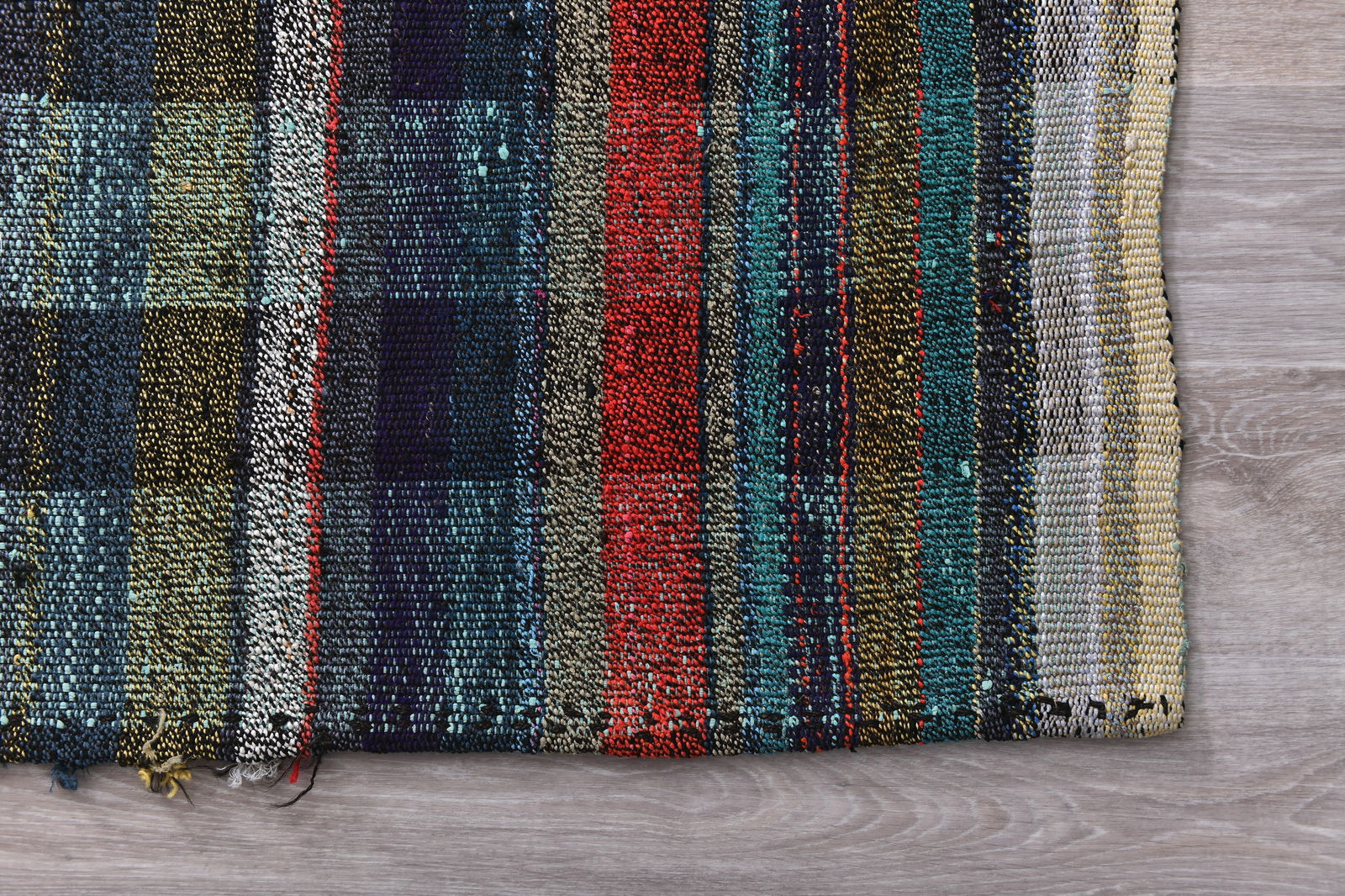 3'2'' x 9'7'' Turkish Flatweave Kilim Rug - 241817 - 10