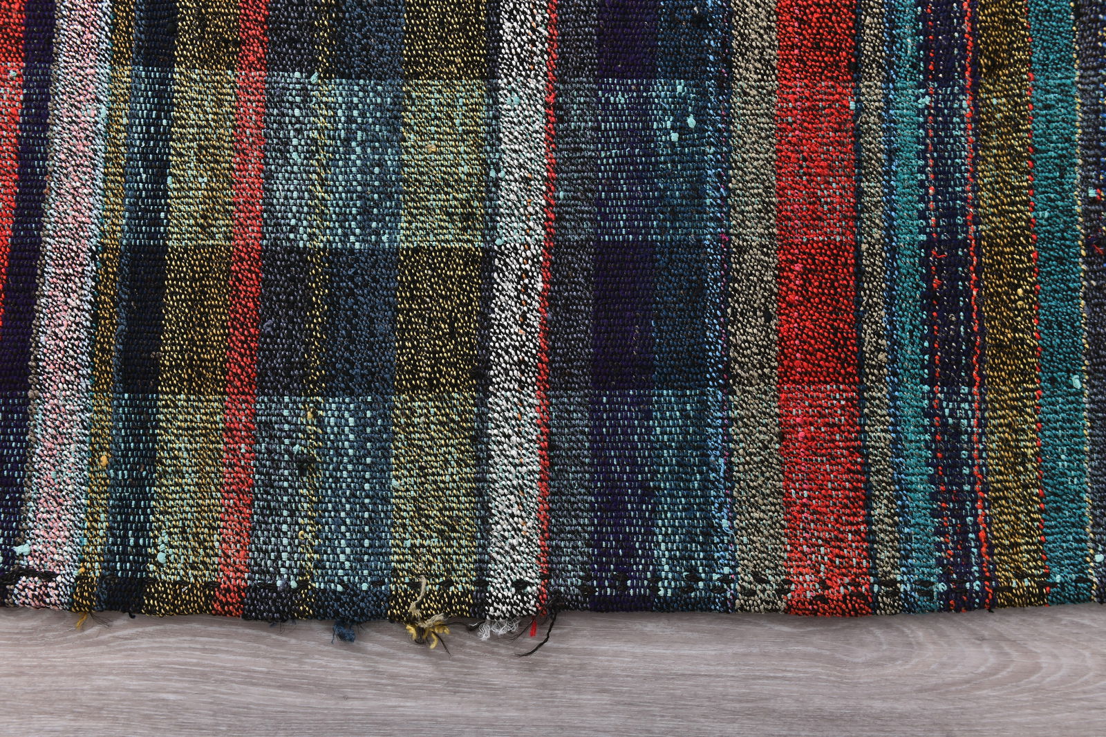 3'2'' x 9'7'' Turkish Flatweave Kilim Rug - 241817 - 9