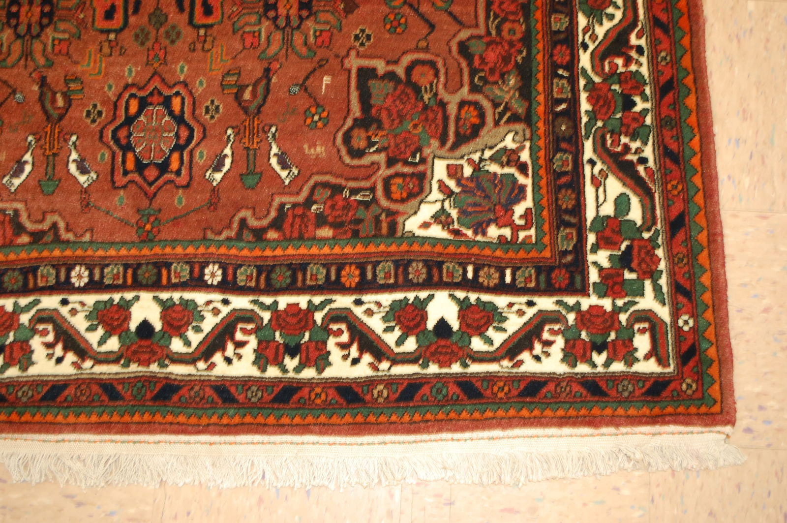 PERSIAN BIJAR RUG 5' x 9' - 7