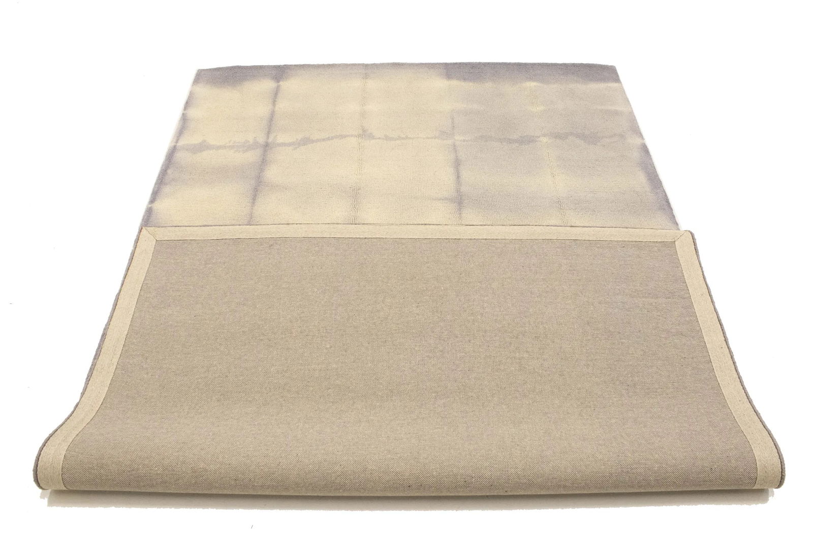 Mauve Tie-Dye 5X8 Hand-Tufted Modern Rug - 13
