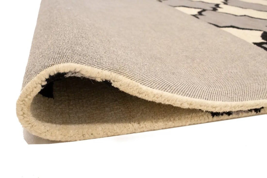 Multicolored Trellis 5X8 Hand-Tufted Modern Rug - 12