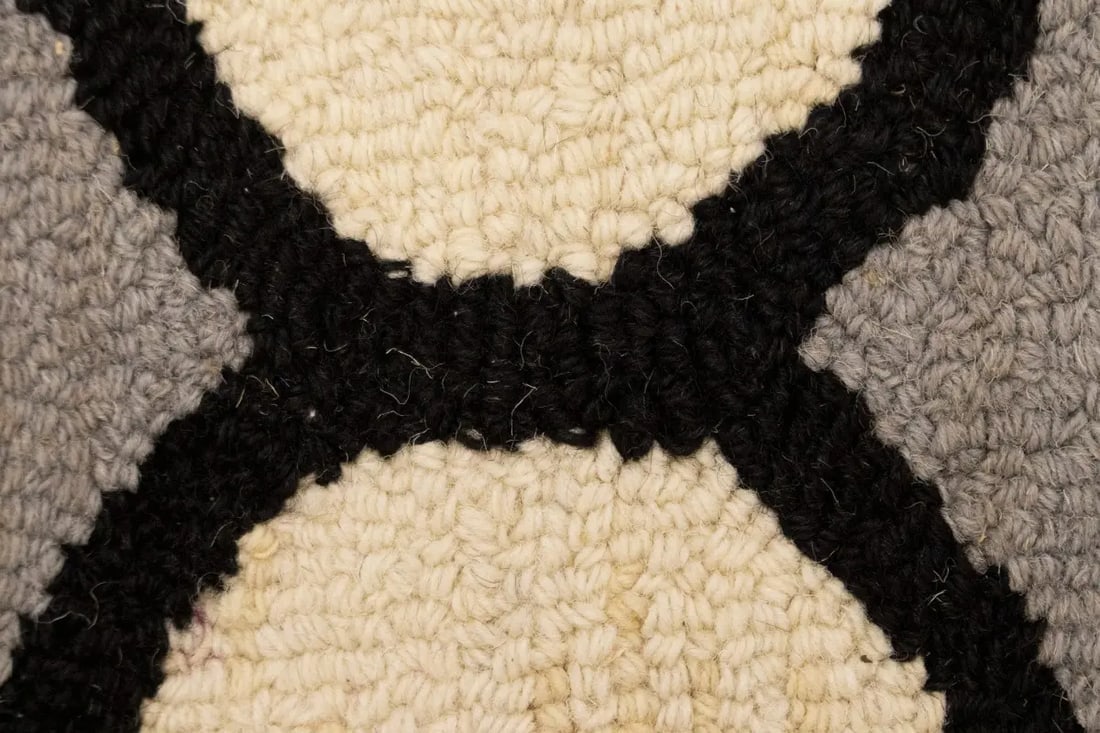 Multicolored Trellis 5X8 Hand-Tufted Modern Rug - 9