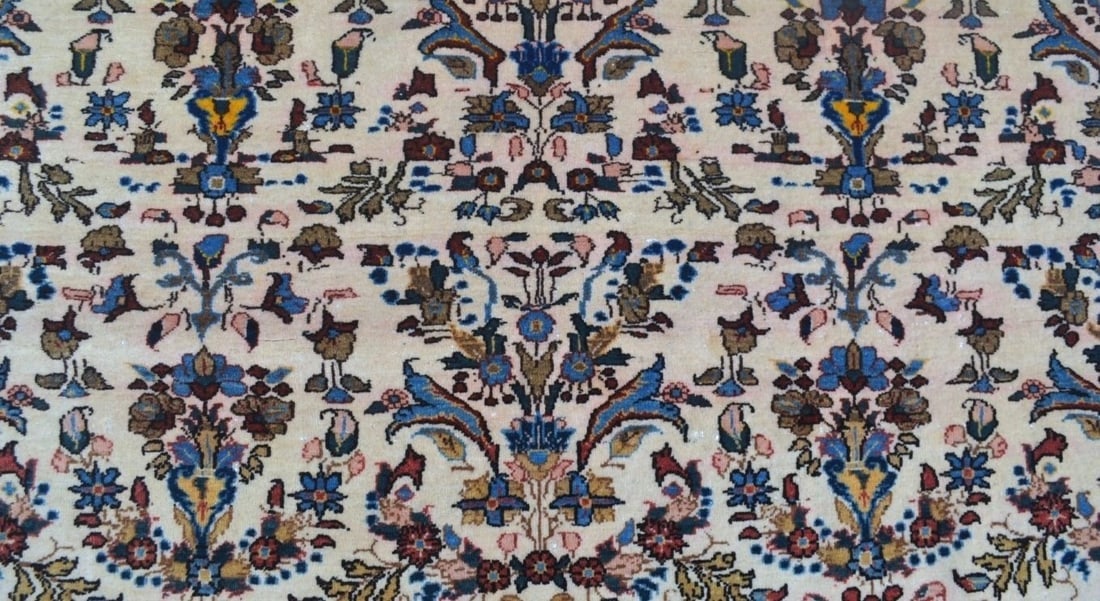 11080 PERSIAN KESHAN CARPET: 1.94 × 1.37 m (2.66 m²) - 3
