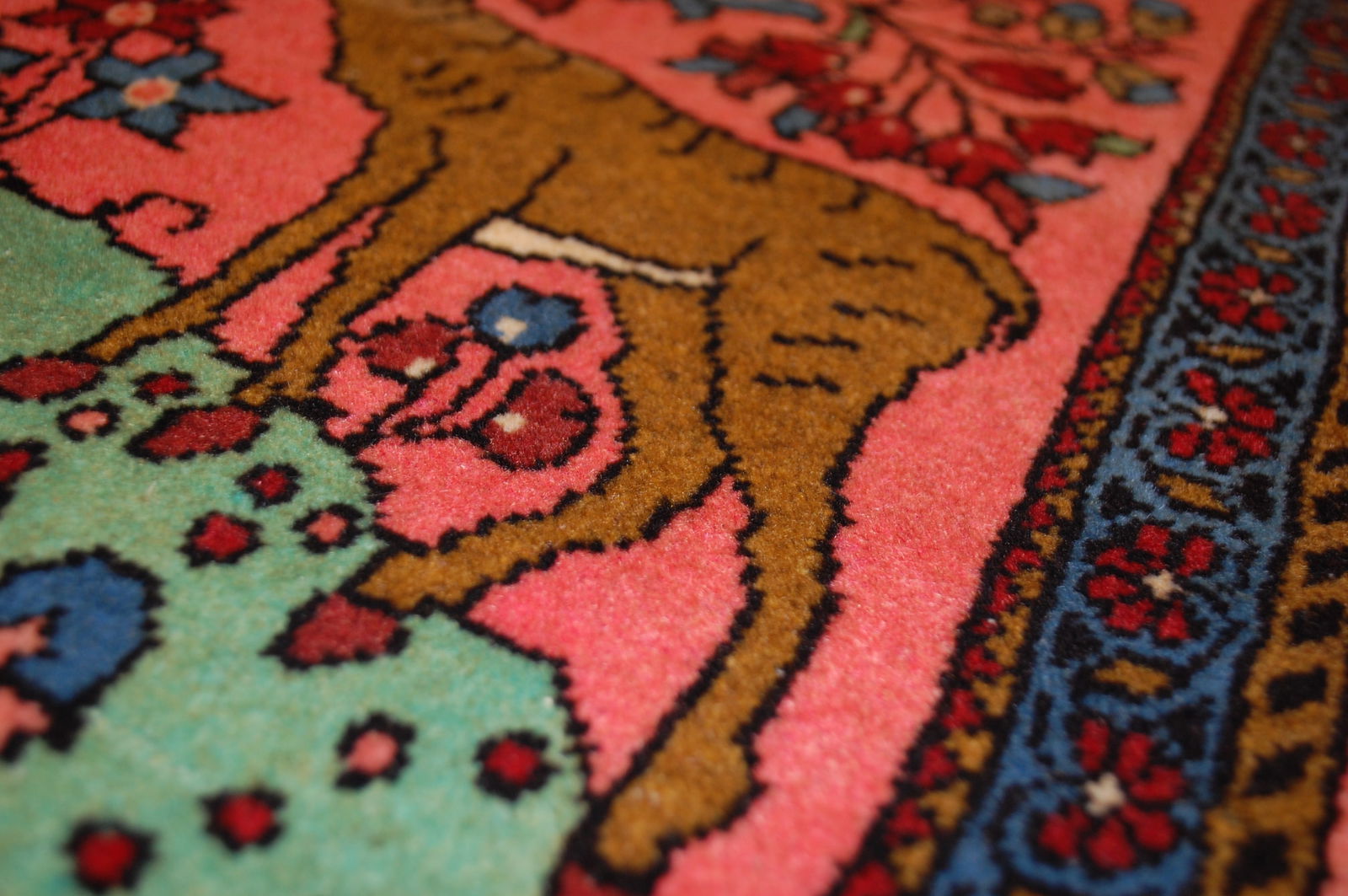 Persian BEJAR RUG 2'3" x 3'2" - 11