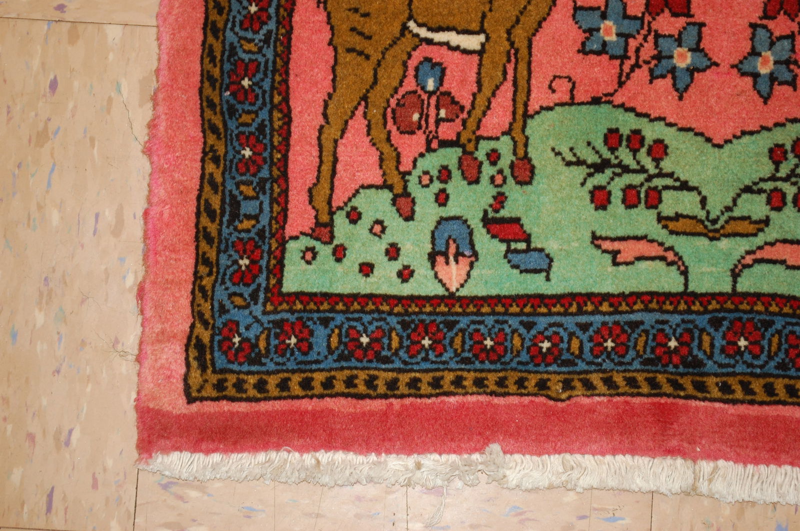Persian BEJAR RUG 2'3" x 3'2" - 6