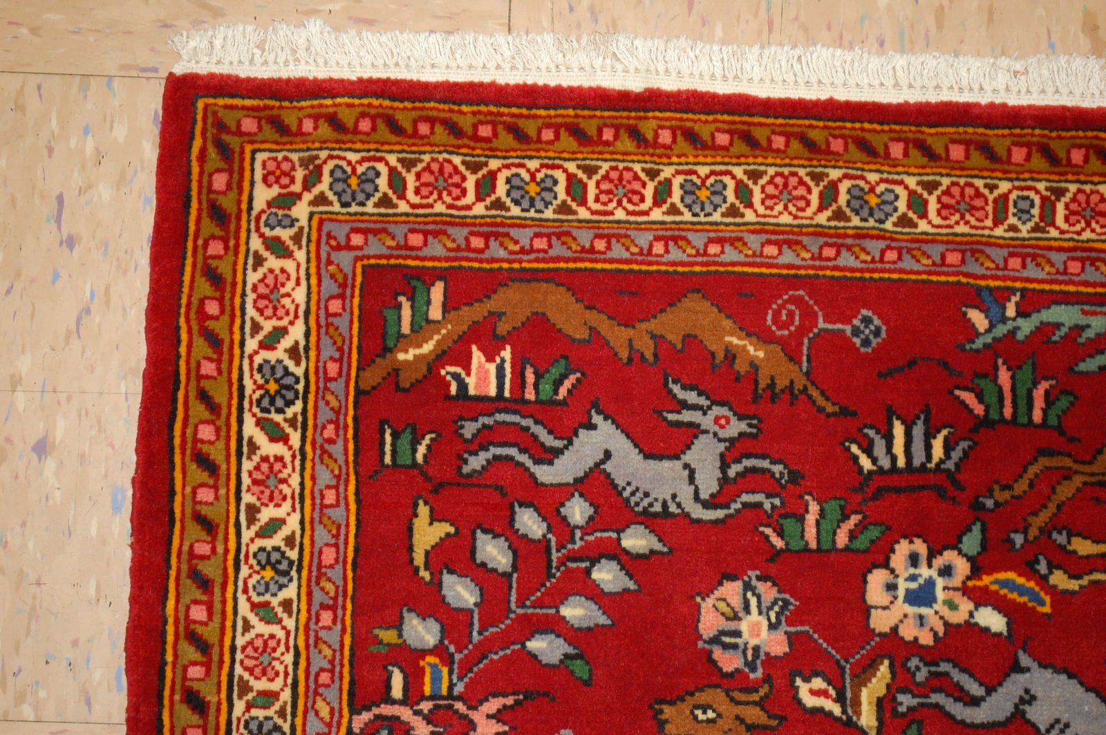 Persian Tabriz Rug 2'1" X 2'9" - 3