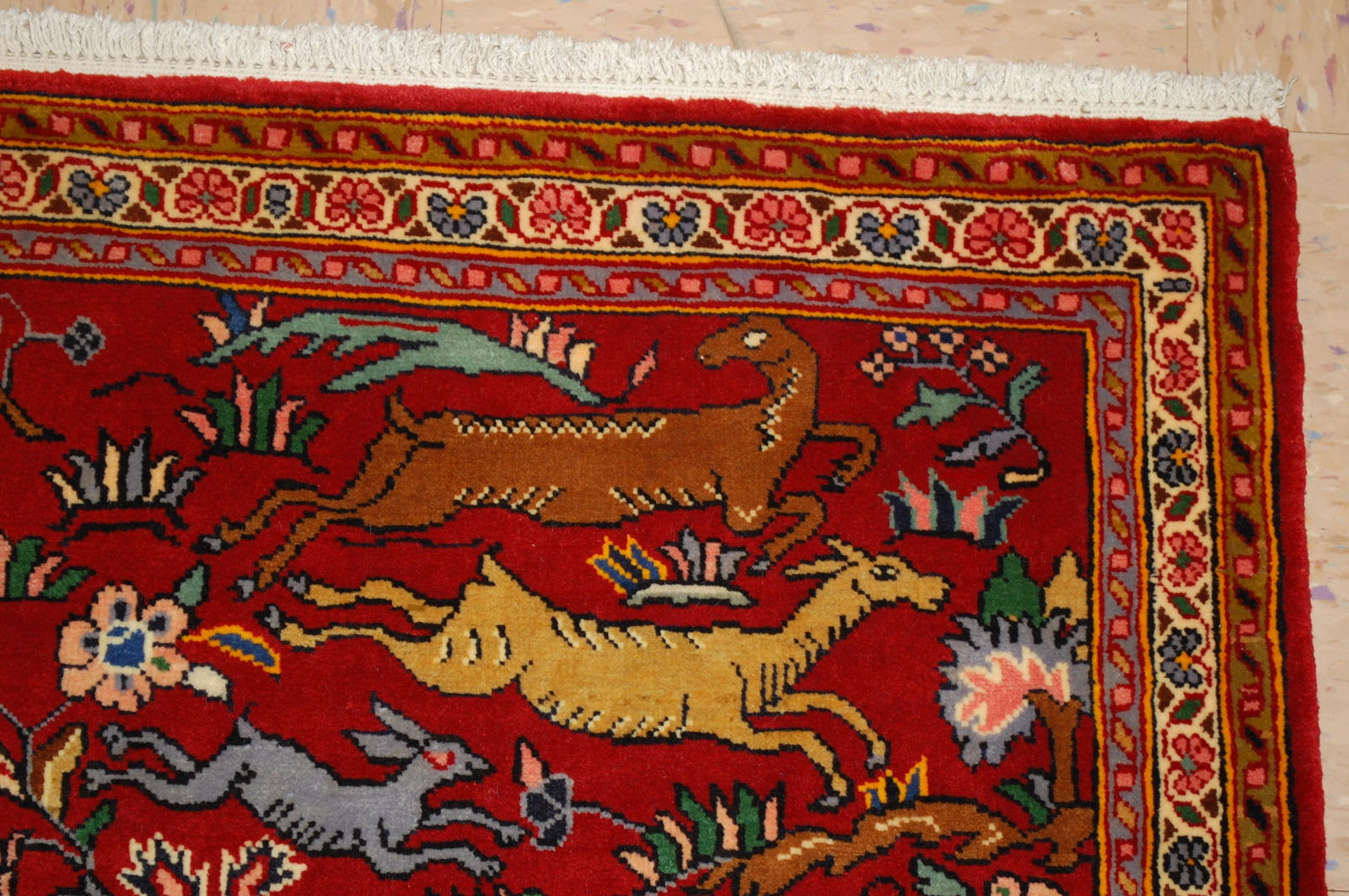 Persian Tabriz Rug 2'1" X 2'9" - 4