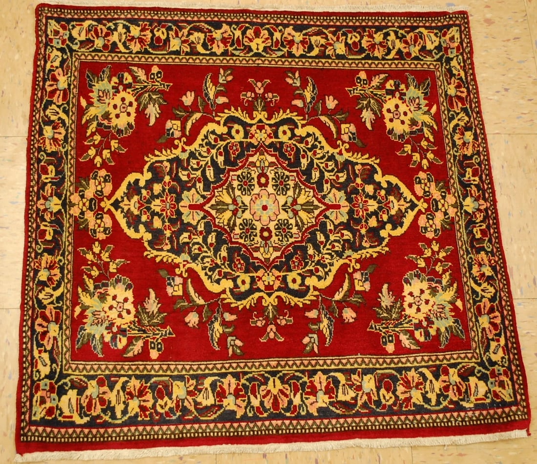 PERSIAN BIJAR RUG 2' 7" x 2' 8" - 2