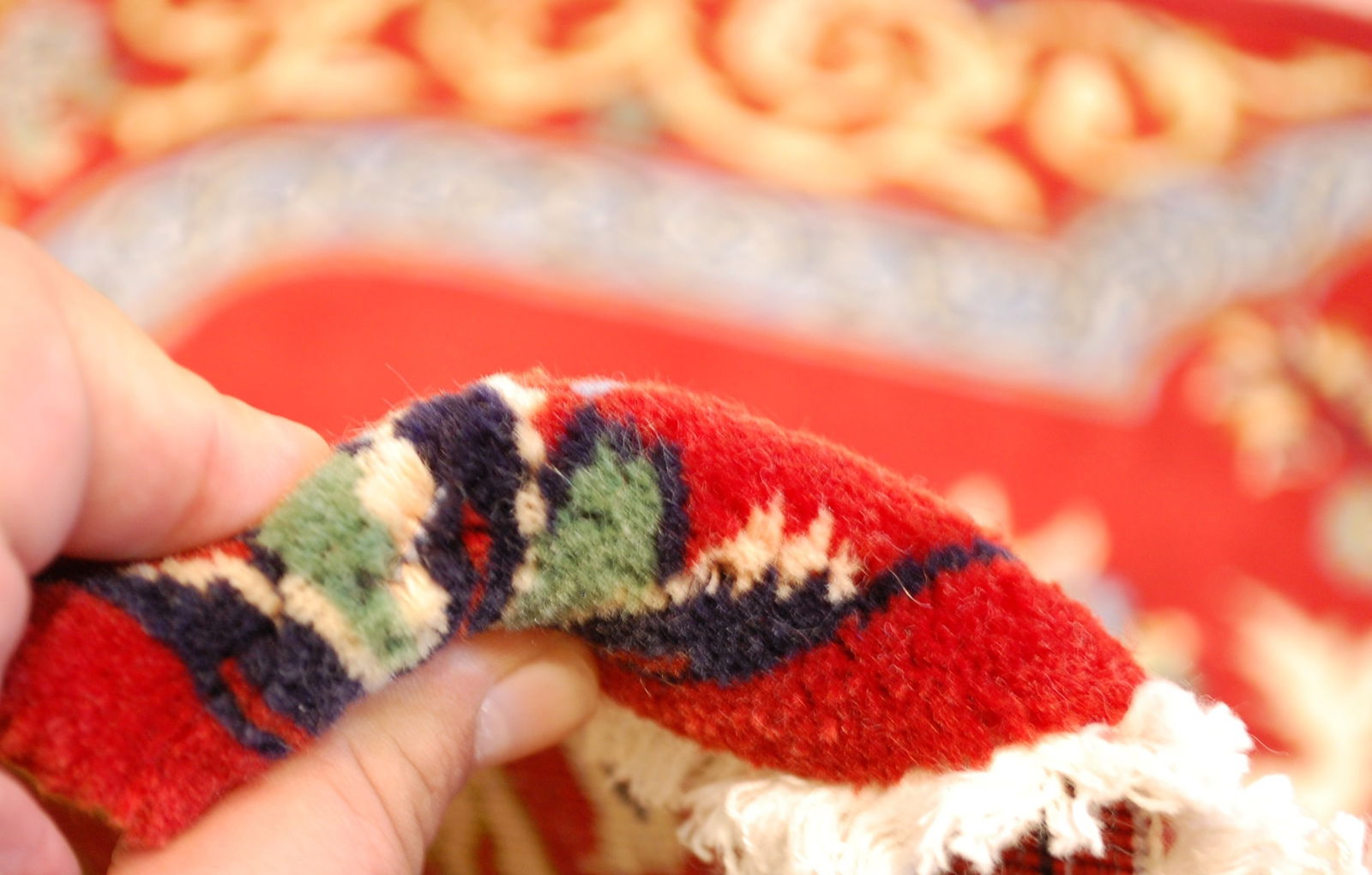 PERSIAN KESHAN RUG 2' 4"x 3' 2" - 7