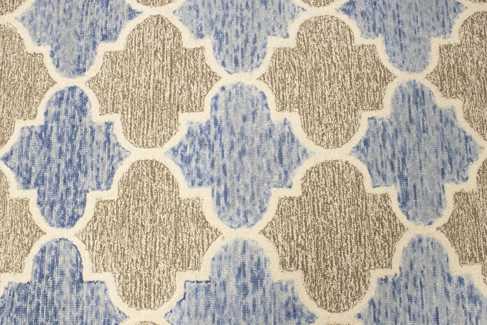 Multicolored Trellis 5X8 Hand-Tufted Modern Rug - 8