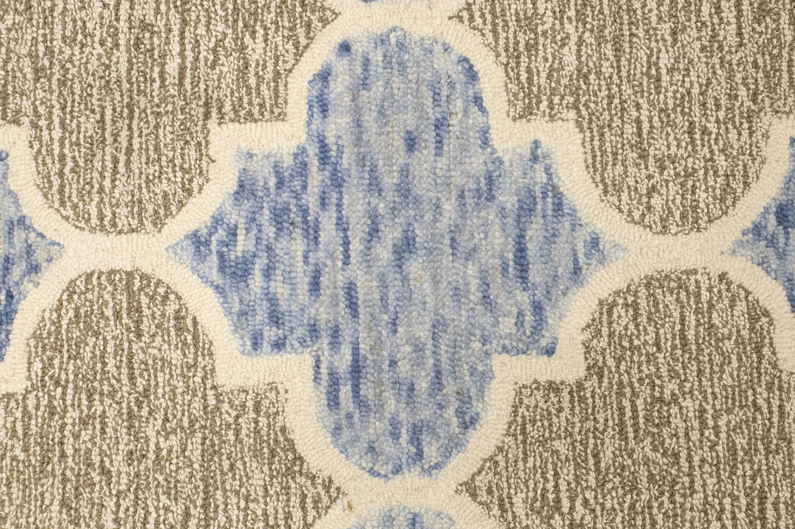 Multicolored Trellis 5X8 Hand-Tufted Modern Rug - 9