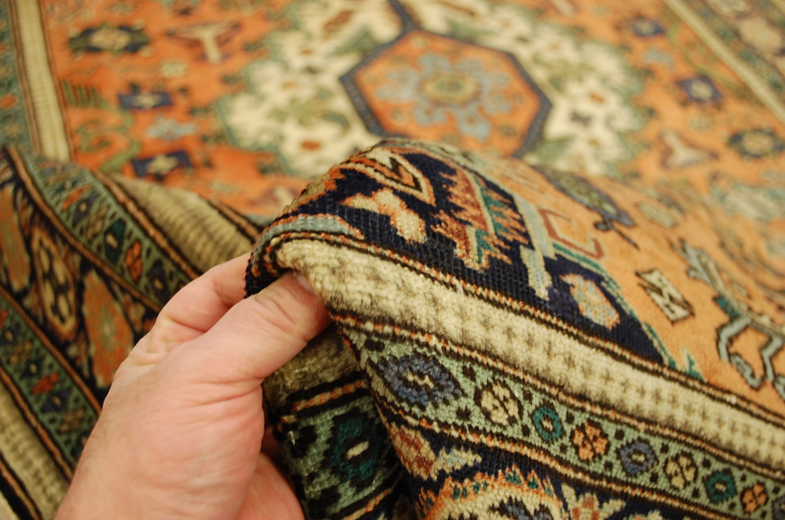 ANTIQUE CAUCASIAN RUG 4.7x9.7 - 11