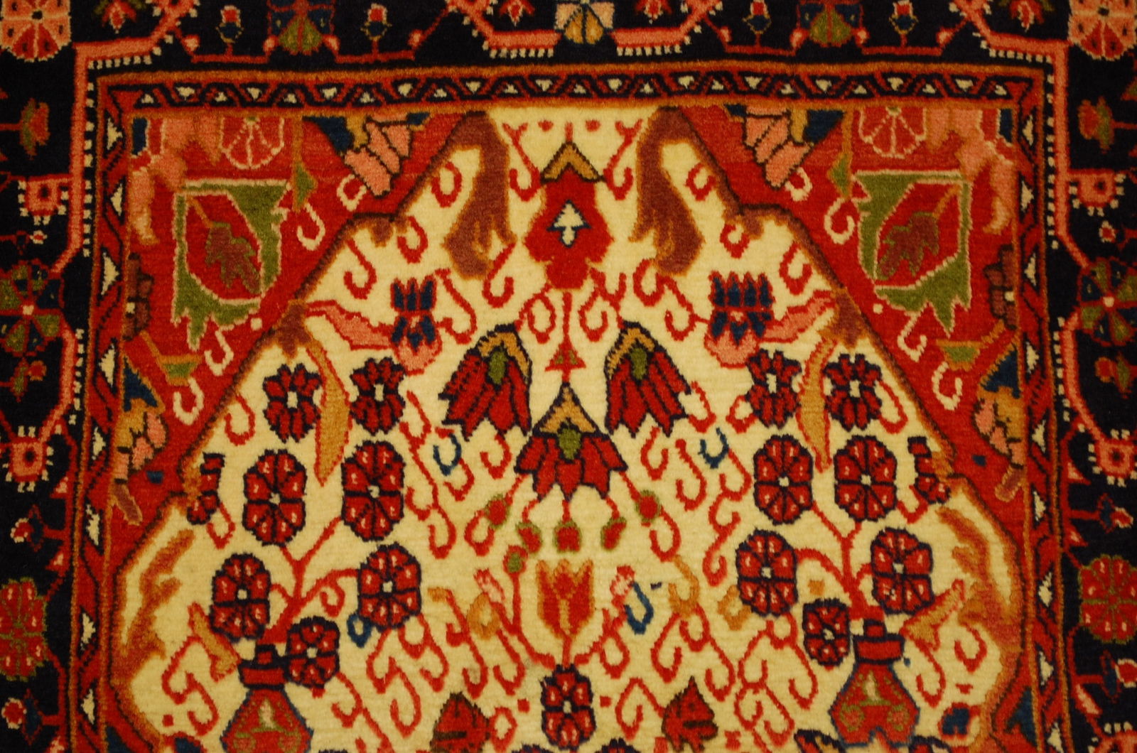 PERSIAN Sarouk Rug 2' 3" X 3' 1" - 5