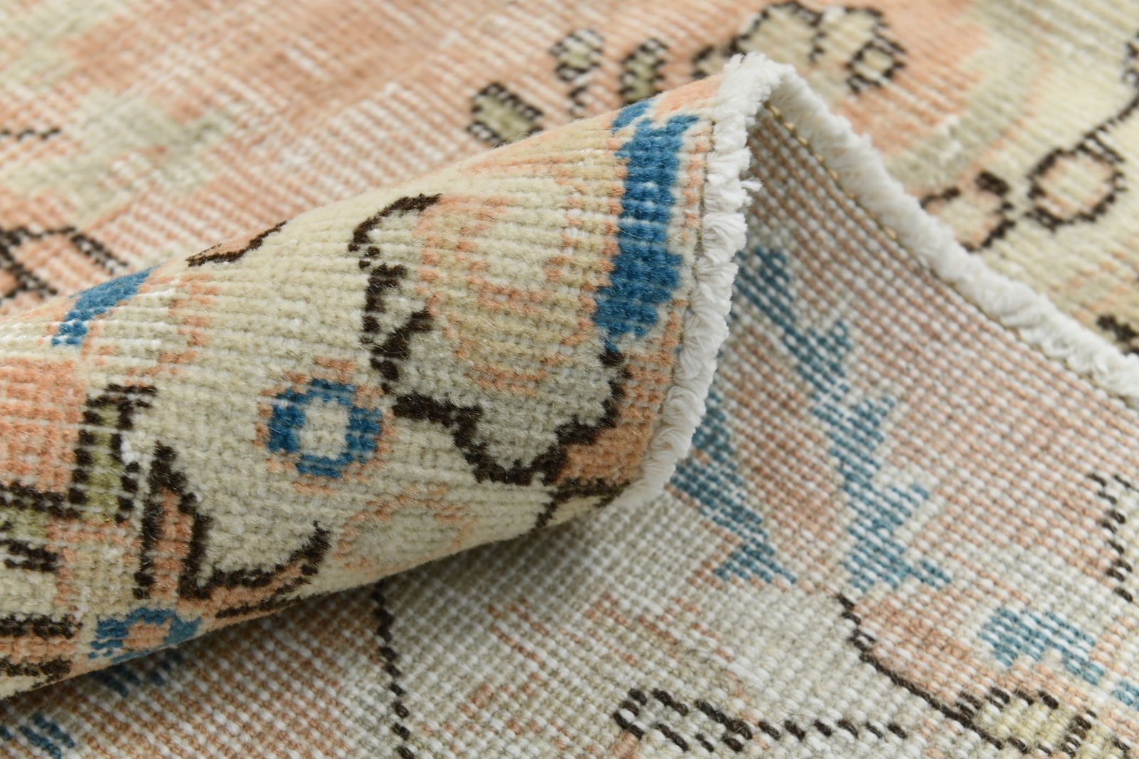 6'9'' x 10'1'' Turkish Handmade Kilim Rug - 18687 - 17