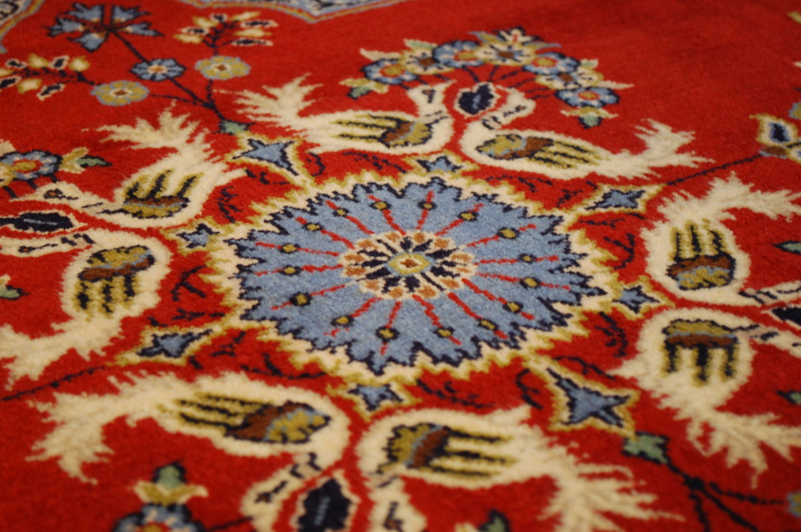 PRSIAN KESHAN RUG 2.6x3.4 MUST SEE - 7