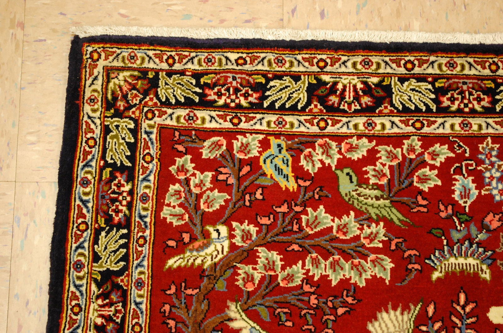 PERSIAN -KESHAN RUG 2'1" x 3'2" - 6