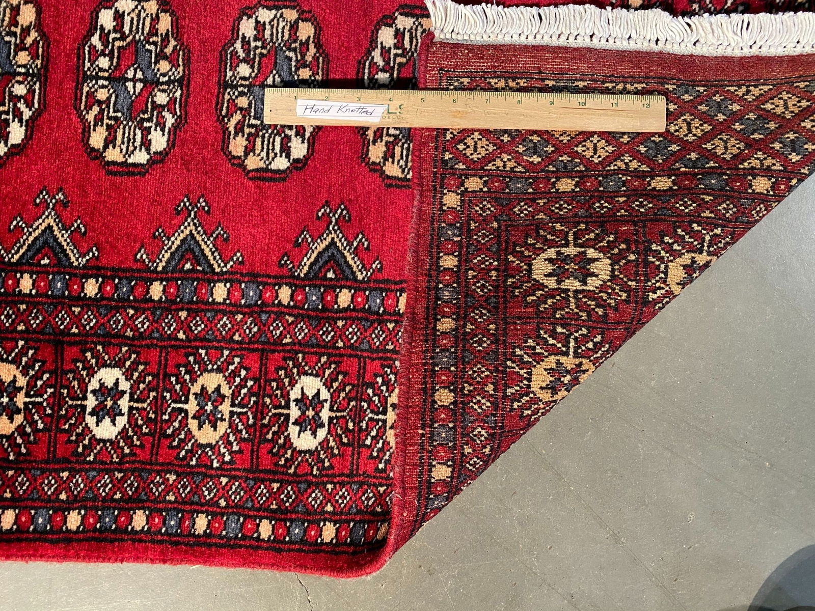 Authentic Bokhars Runner 2'.7" X 11' - 9