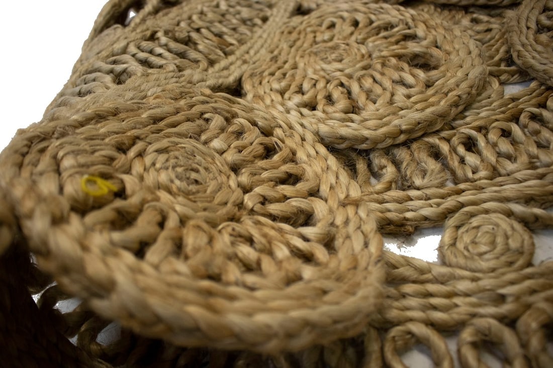 Reversible Braided Style 4X4 Jute Modern Round Rug - 10