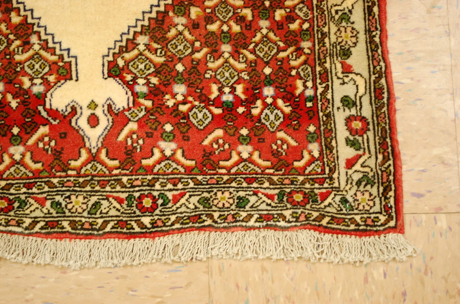 Persian BEJAR RUG 2'4" x 2'10" - 3