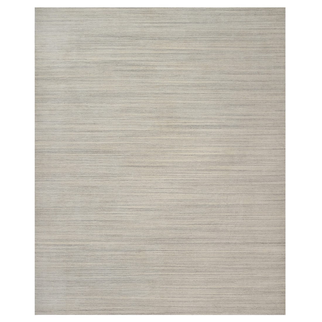 Bone Ivory Plain Modern Design Undyed Natural Wool Hand Loomed Rug (1 of 11)