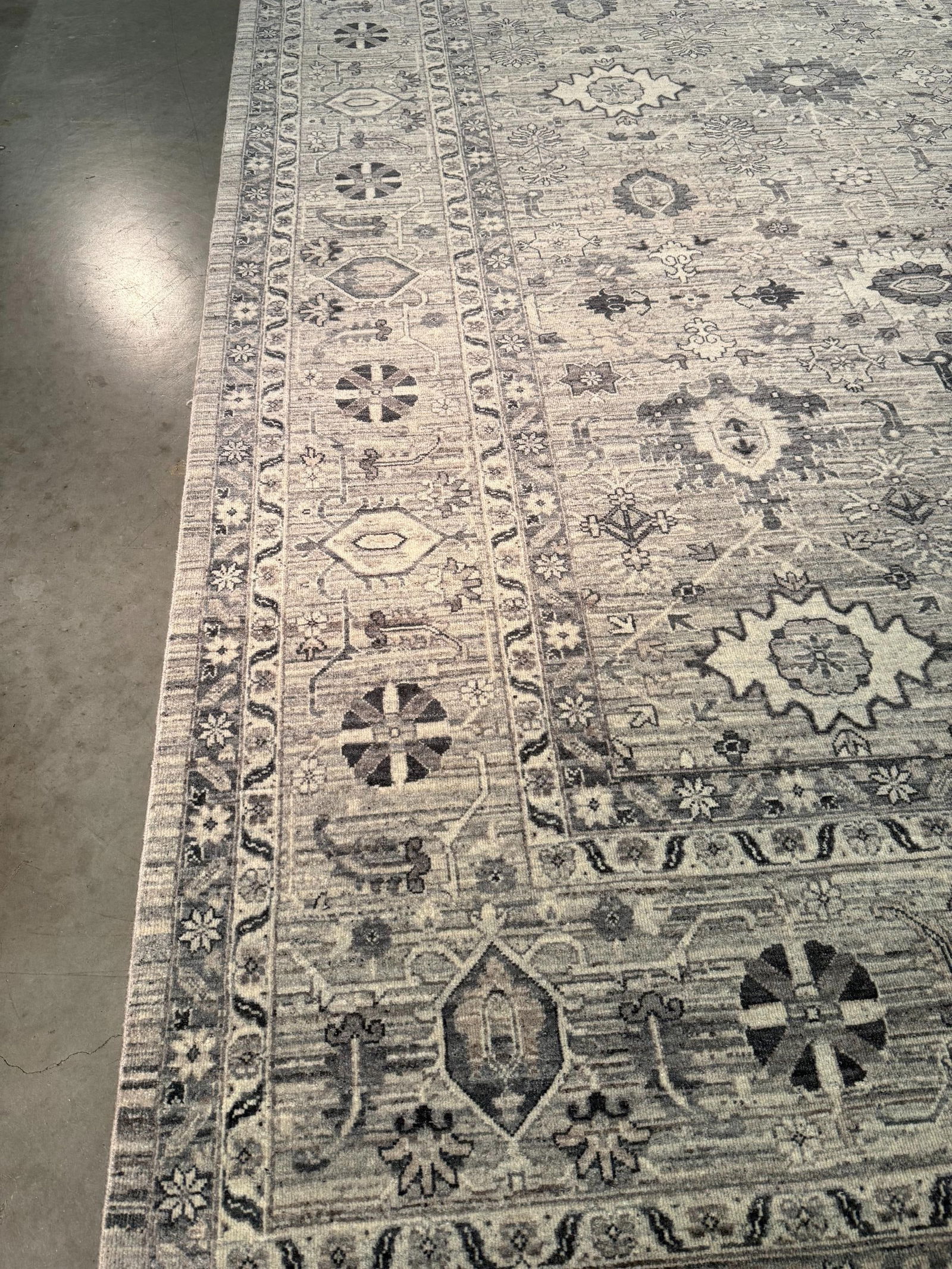 Magnificent Mahal Rug 9.1x12' - 3