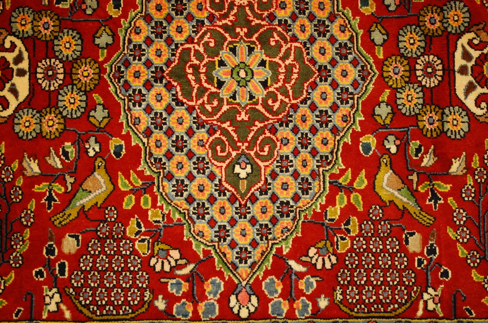 Persian QUME RUG 2'7" x 3'5" - 6
