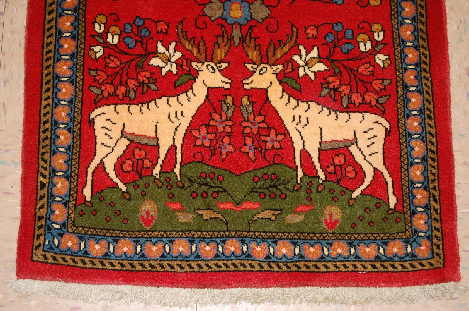 Persian BEJAR RUG 2'1" x 2'10" - 3