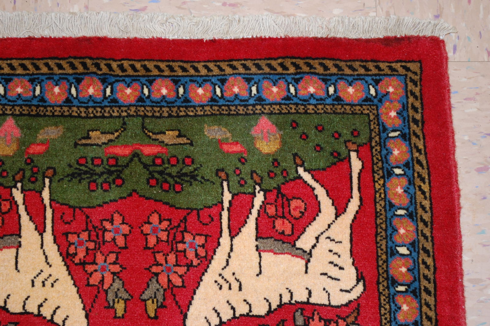 Persian BEJAR RUG 2'1" x 2'10" - 5