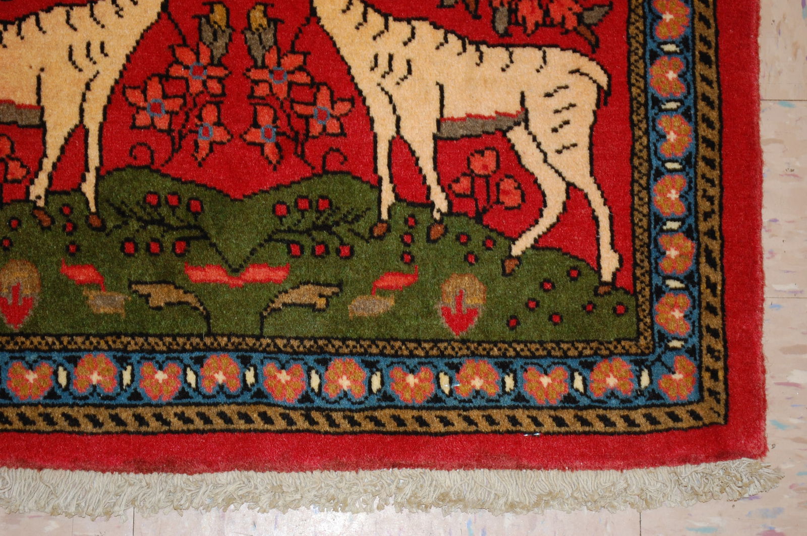 Persian BEJAR RUG 2'1" x 2'10" - 7