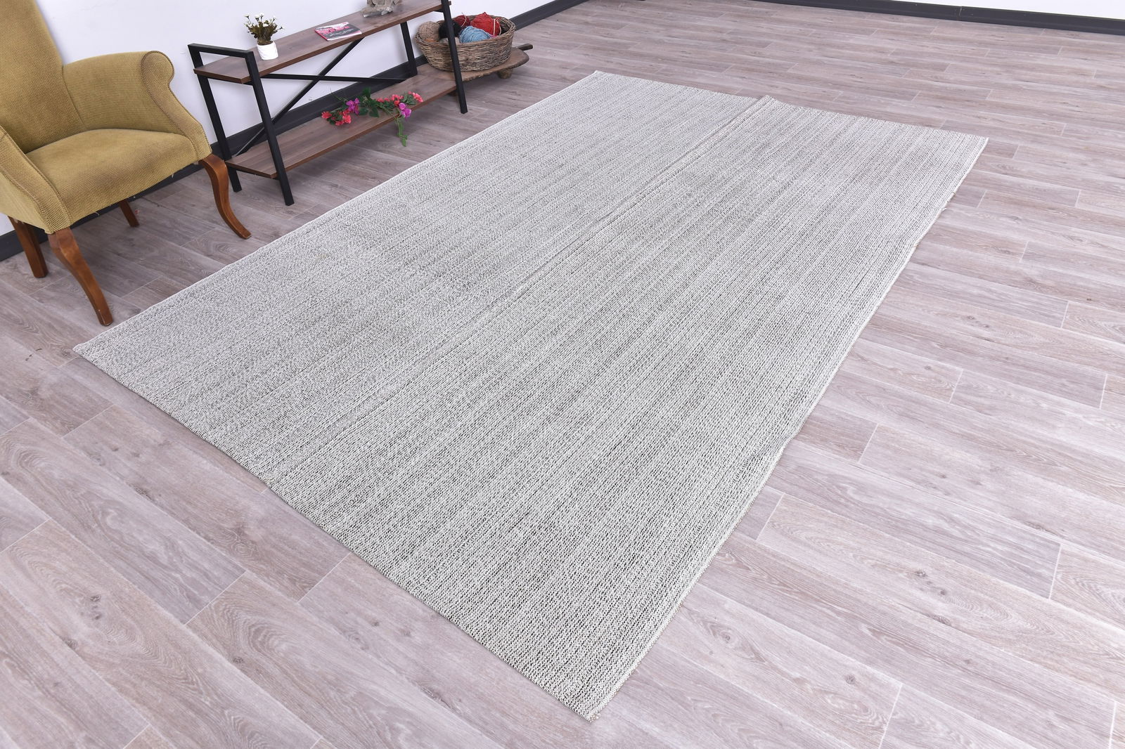 6'9'' x 10'0'' Turkish Handmade Kilim Rug - 240599 - 2