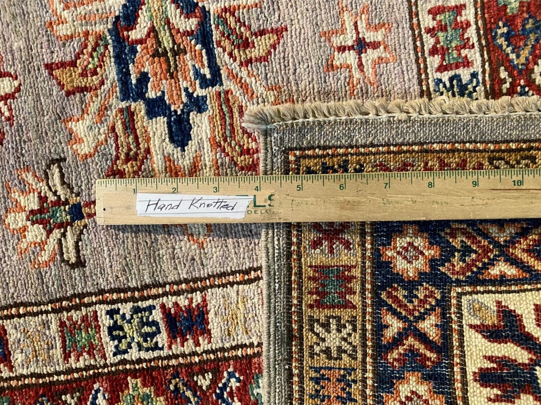 EXQUISITE FINE SUPER KAZAK RUG 5'.1"x6'.7" - 10