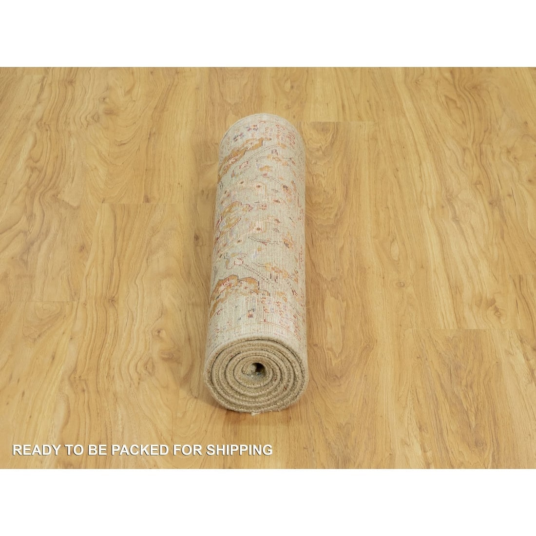 Dandelion Beige, Hand Knotted, Soft to Touch, The Sunset Rosettes - 6