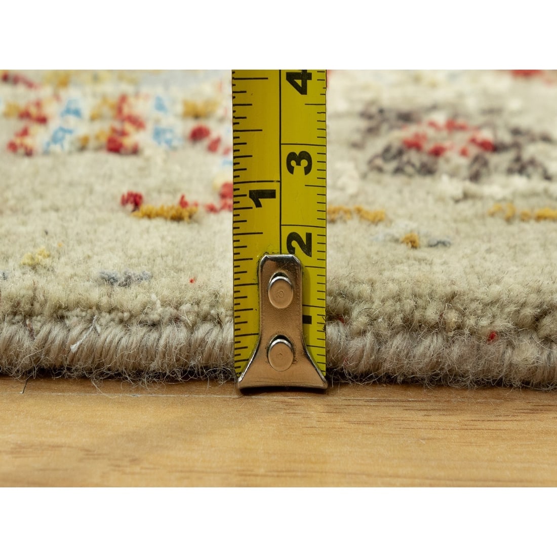 Dandelion Beige, Hand Knotted, Soft to Touch, The Sunset Rosettes - 7