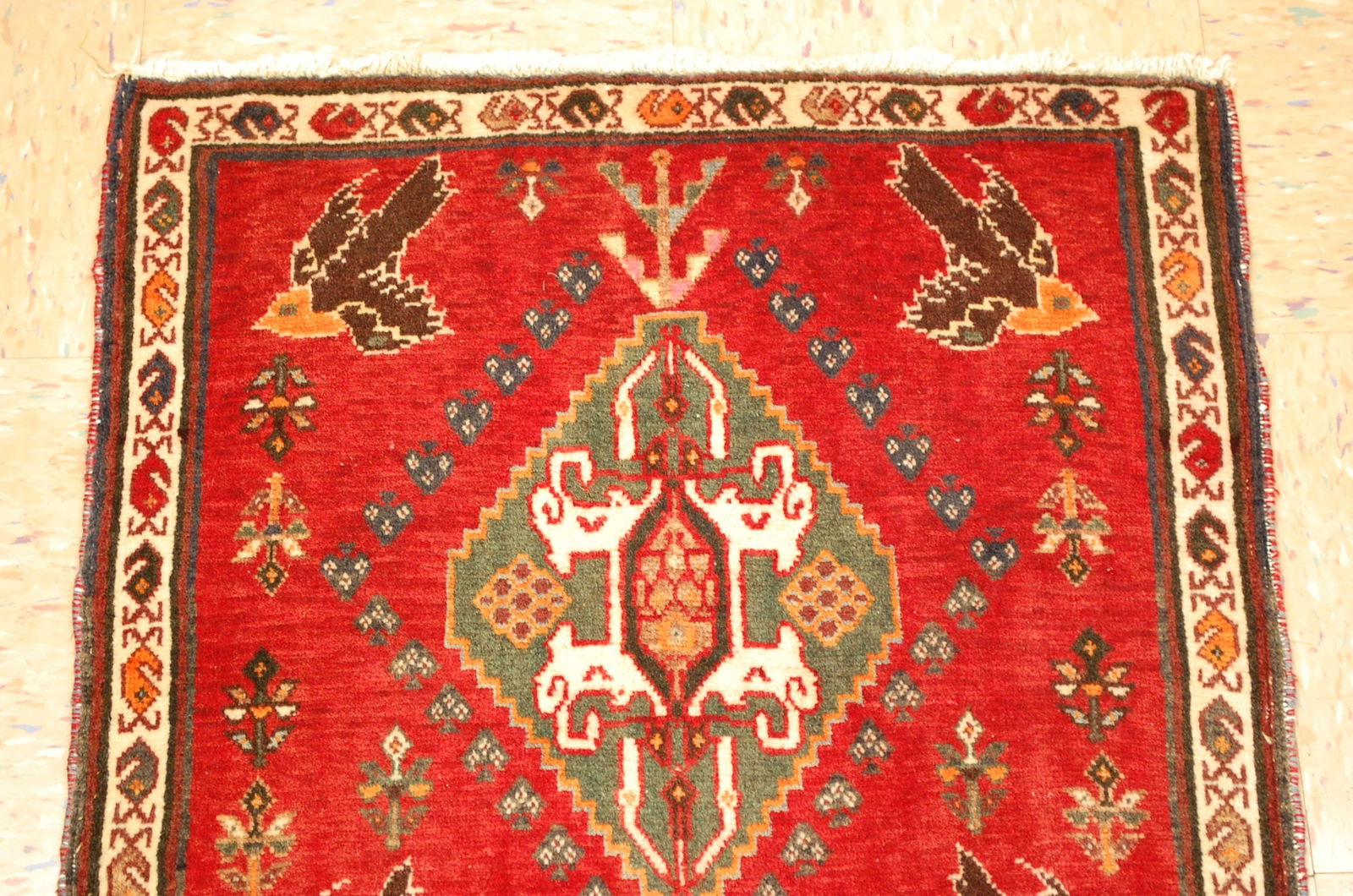 Persian SHIRAZ RUG 2' x 2'1" - 3