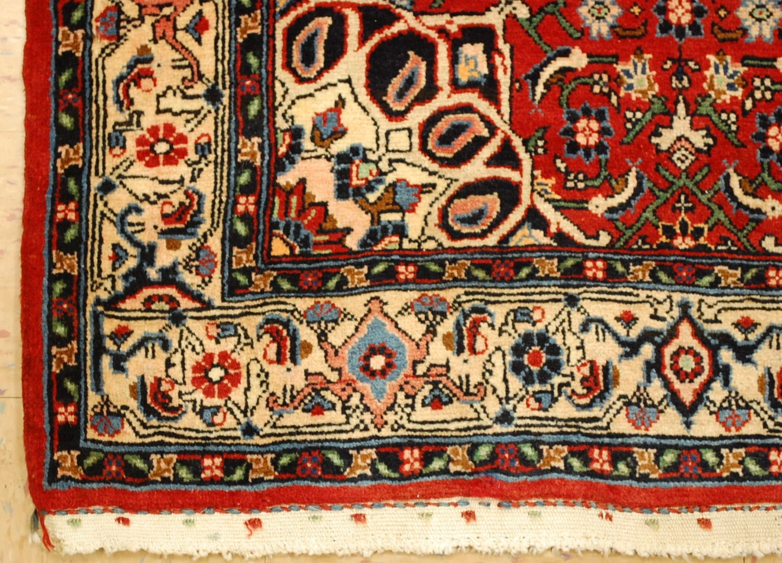PERSIAN BEJAR RUG. 2'10" X 4'5" - 4