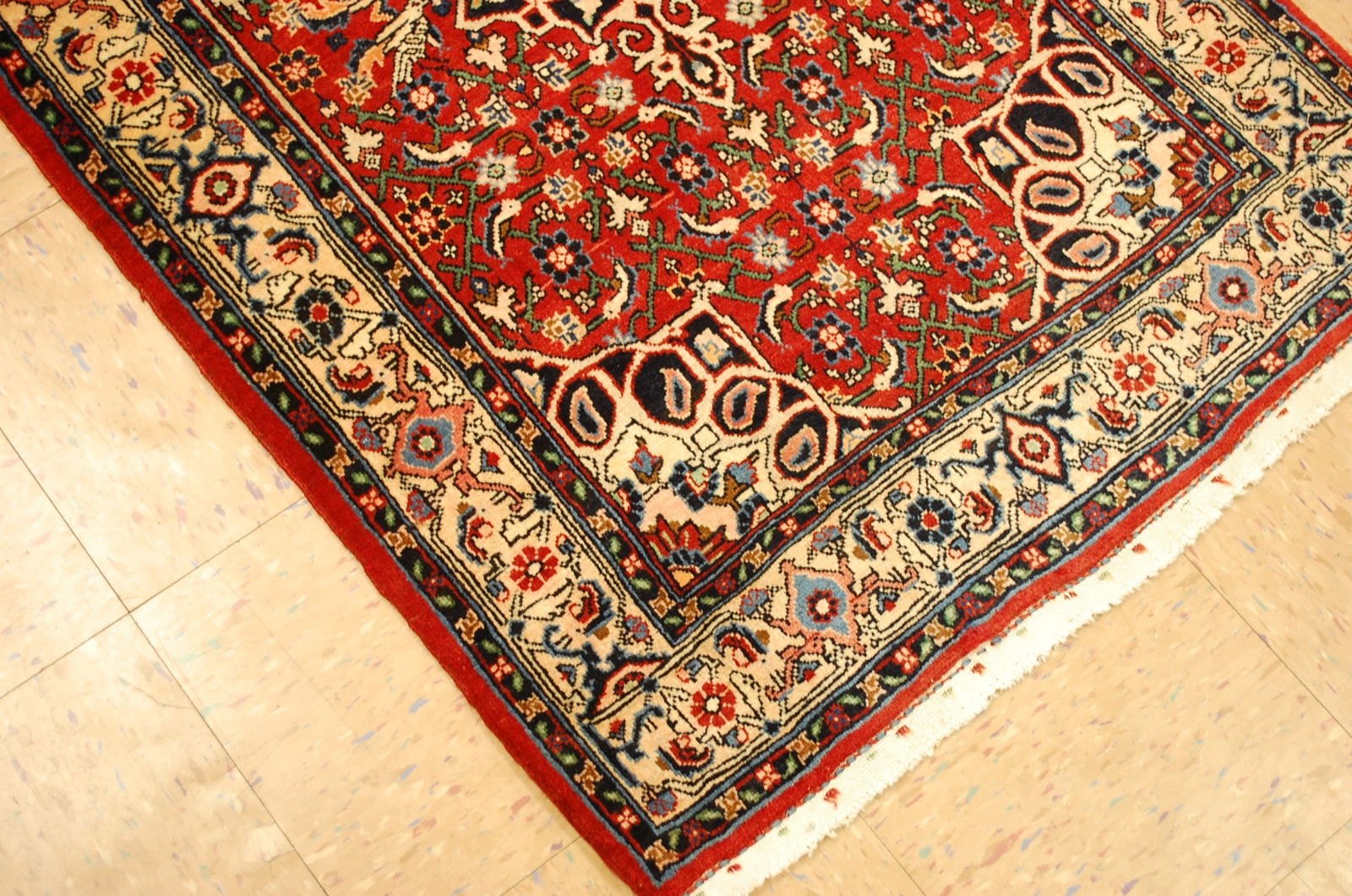 PERSIAN BEJAR RUG. 2'10" X 4'5" - 7