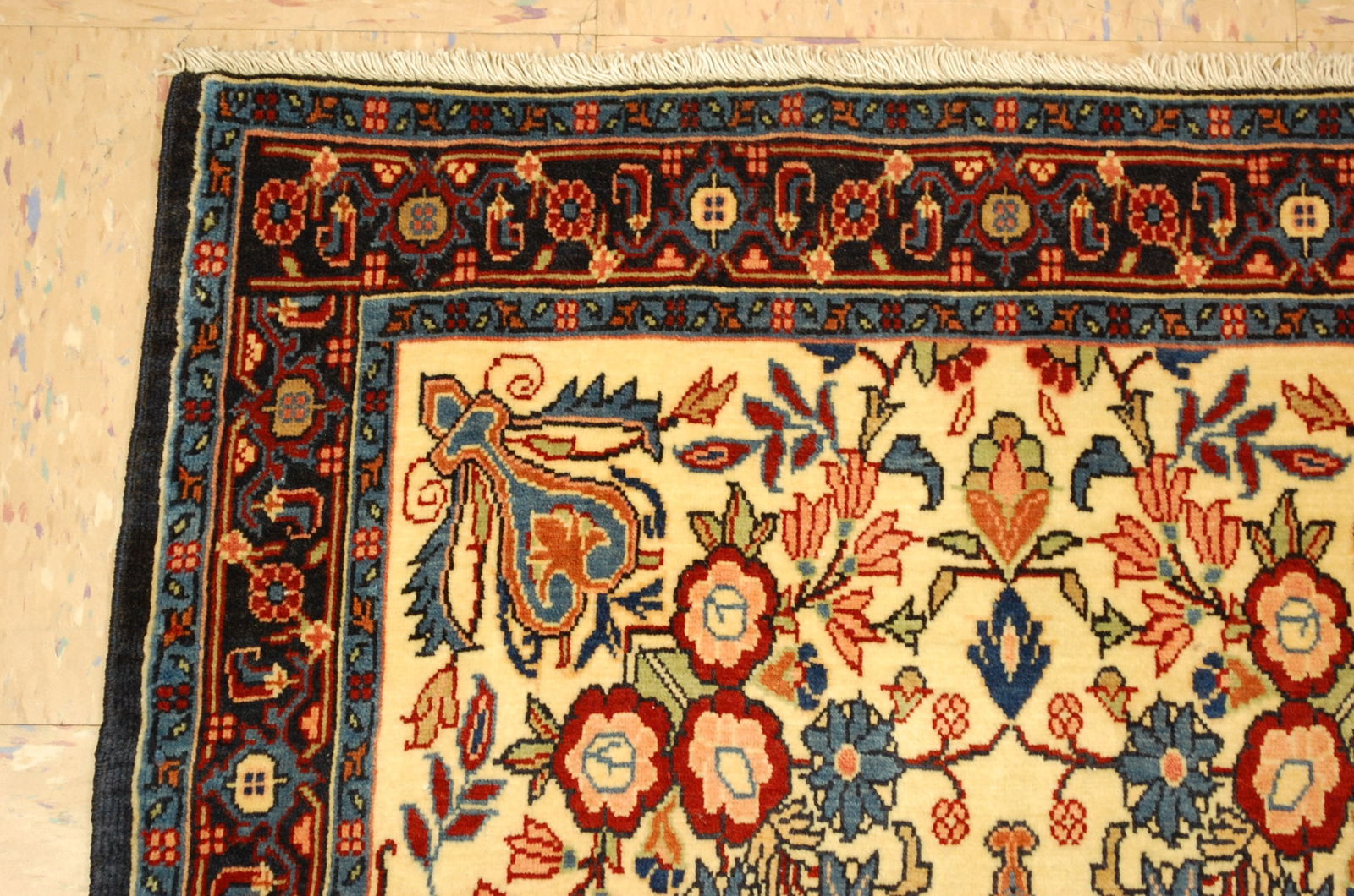 Persian Bijar Rug 2'6" x 3'8" - 5