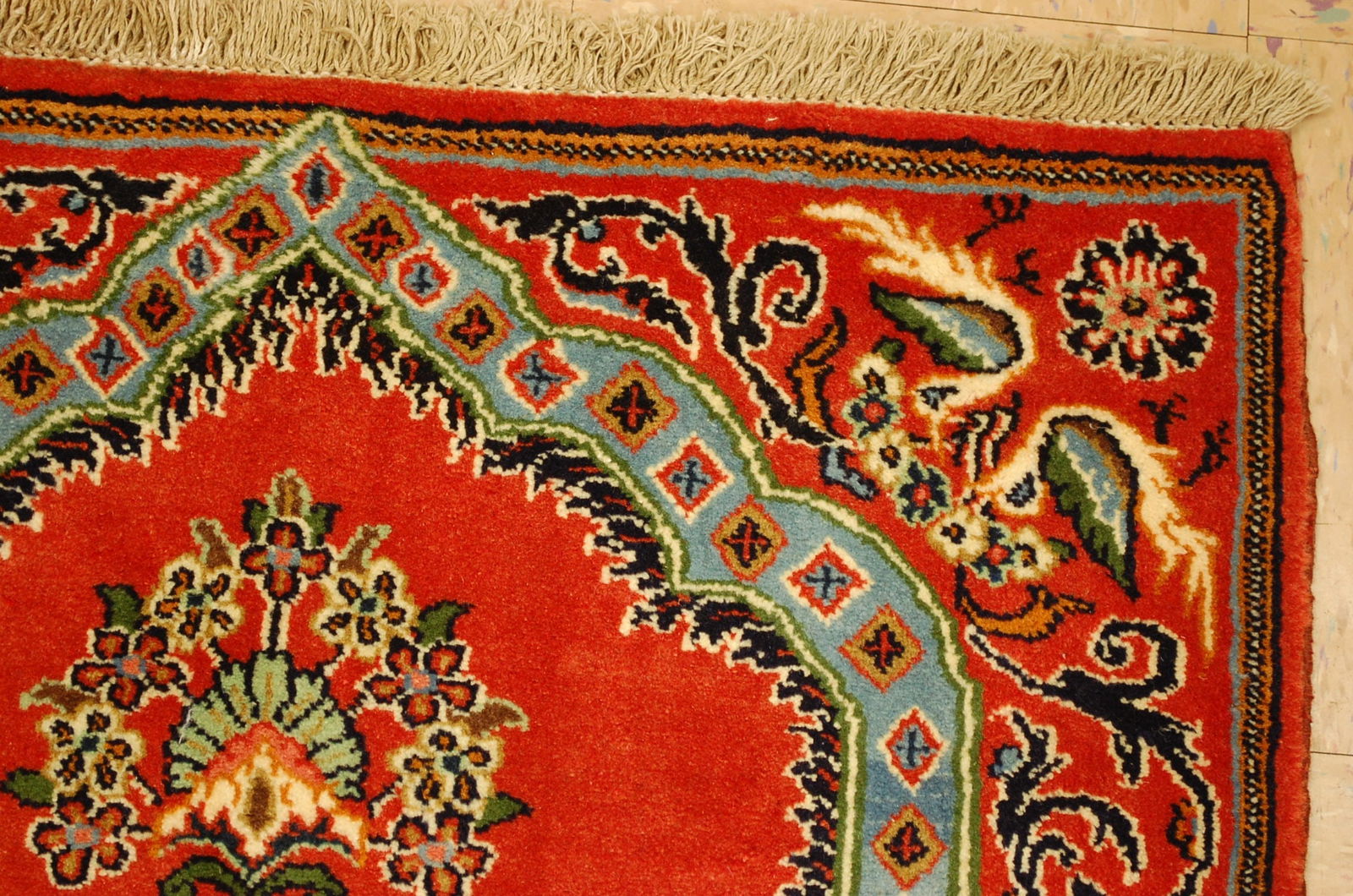 PERSIAN KESHAN RUG 2'8" x 3'11" - 3