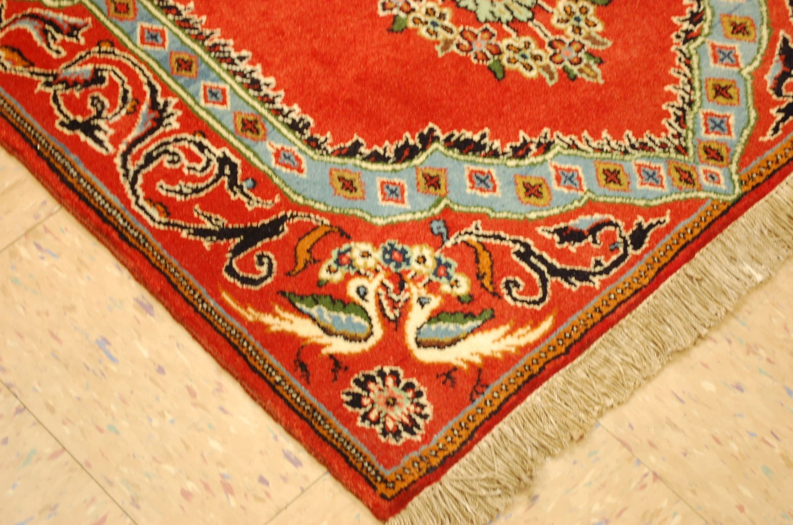 PERSIAN KESHAN RUG 2'8" x 3'11" - 6