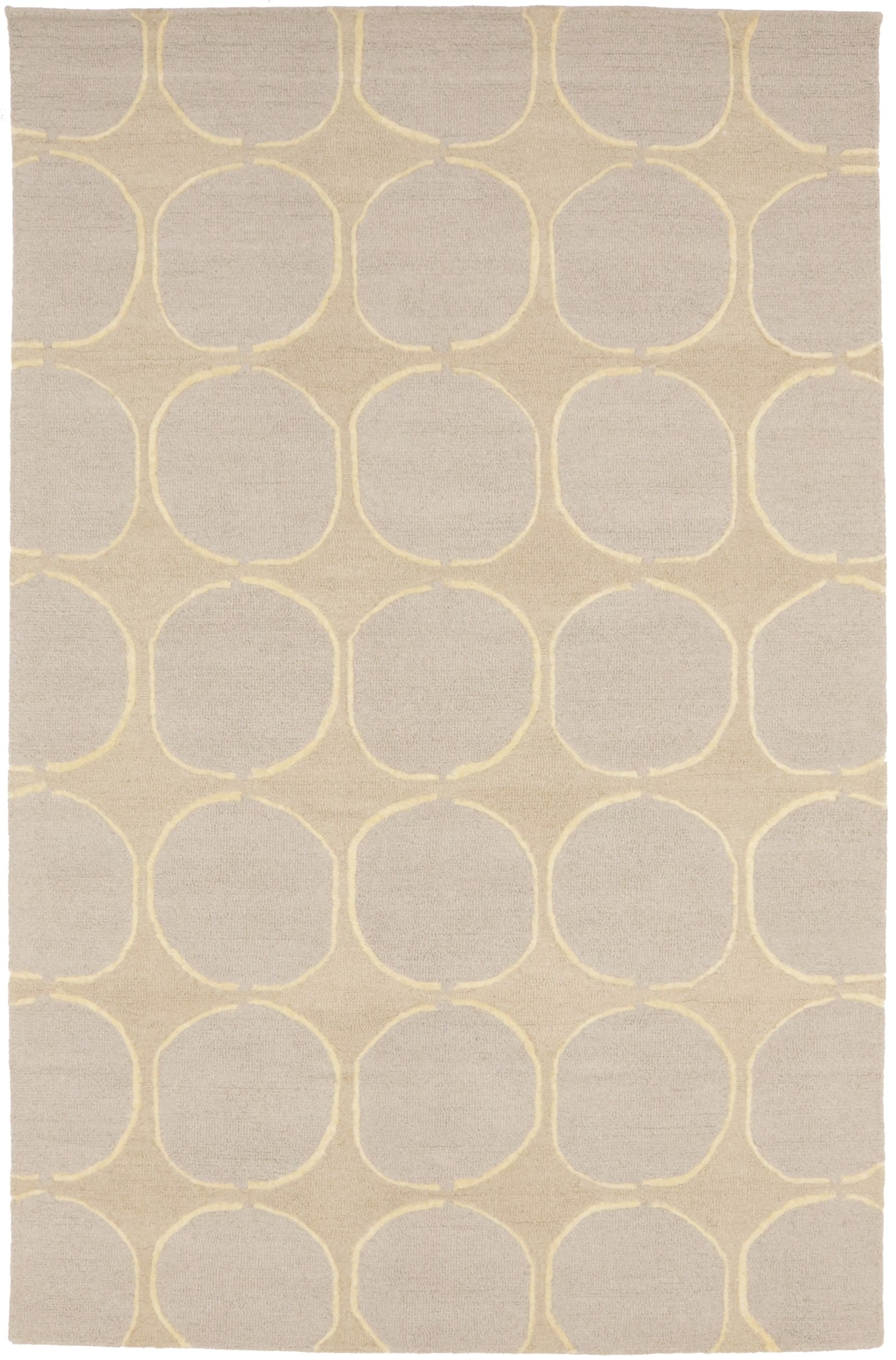 Beige & Cream Abstract 5X8 Hand-Tufted Modern Rug: Title: Beige & Cream Abstract 5X8 Hand-Tufted Modern RugDescription:Beige & Cream Abstract Design 5X8 Hand-Tufted Modern Rug Contemporary CarpetMaterials: WoolDimensions:5'0 X 8'0 Ft Reserve: