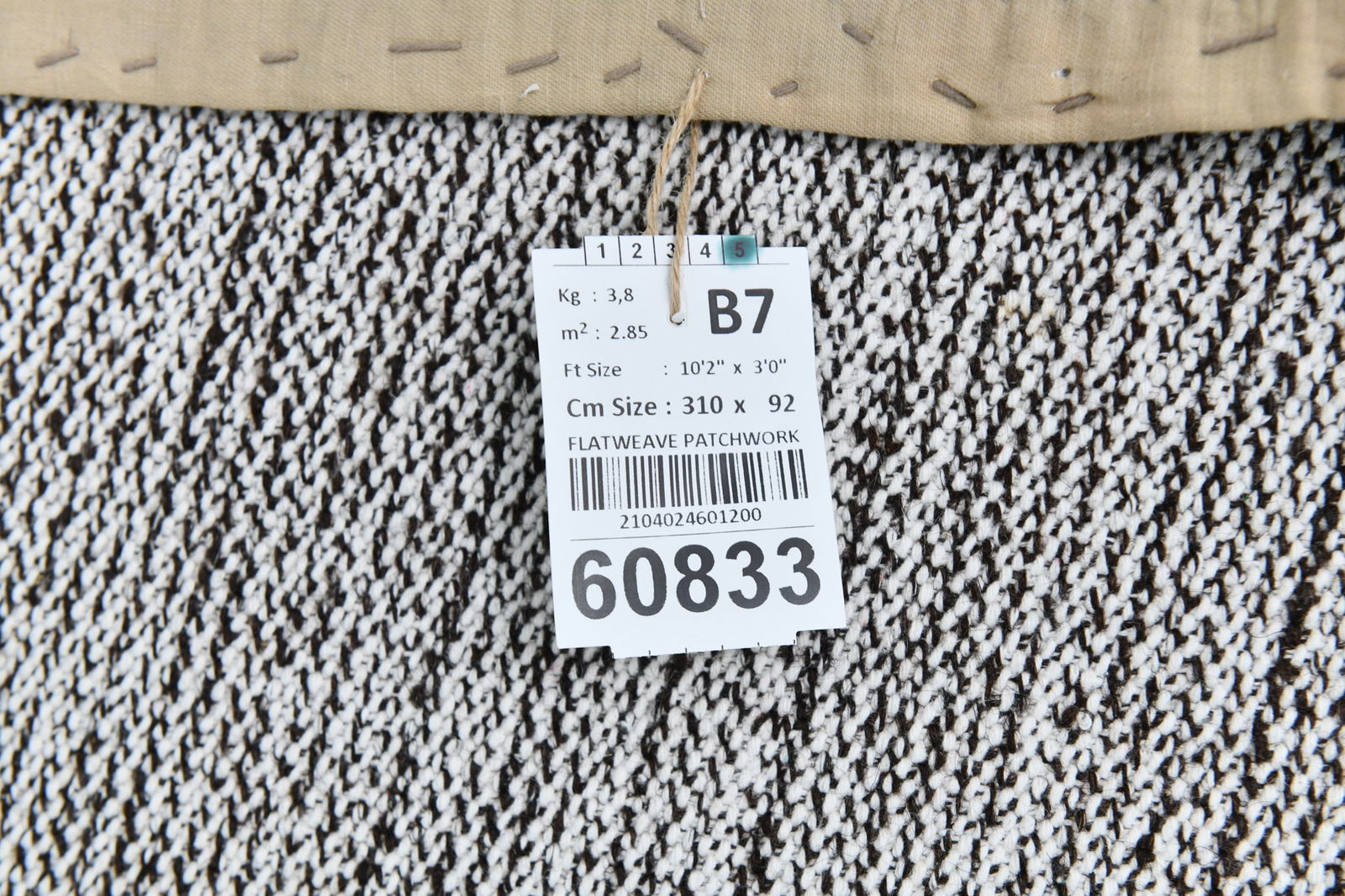 3'0'' x 10'2'' Turkish Flatweave Kilim Rug - 60833 - 19