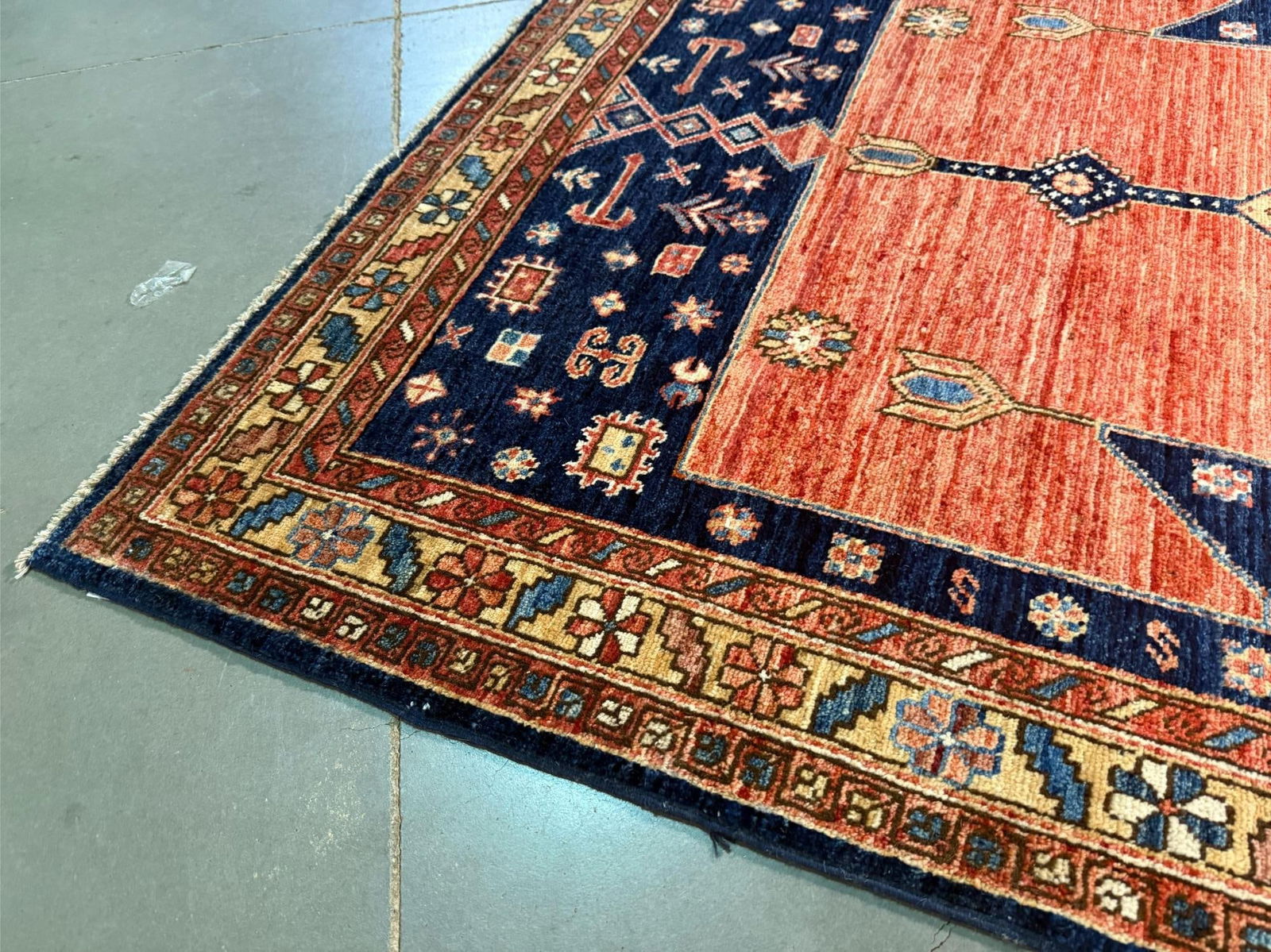 Stunning Kazak Rug 4.2x6.2 - 6