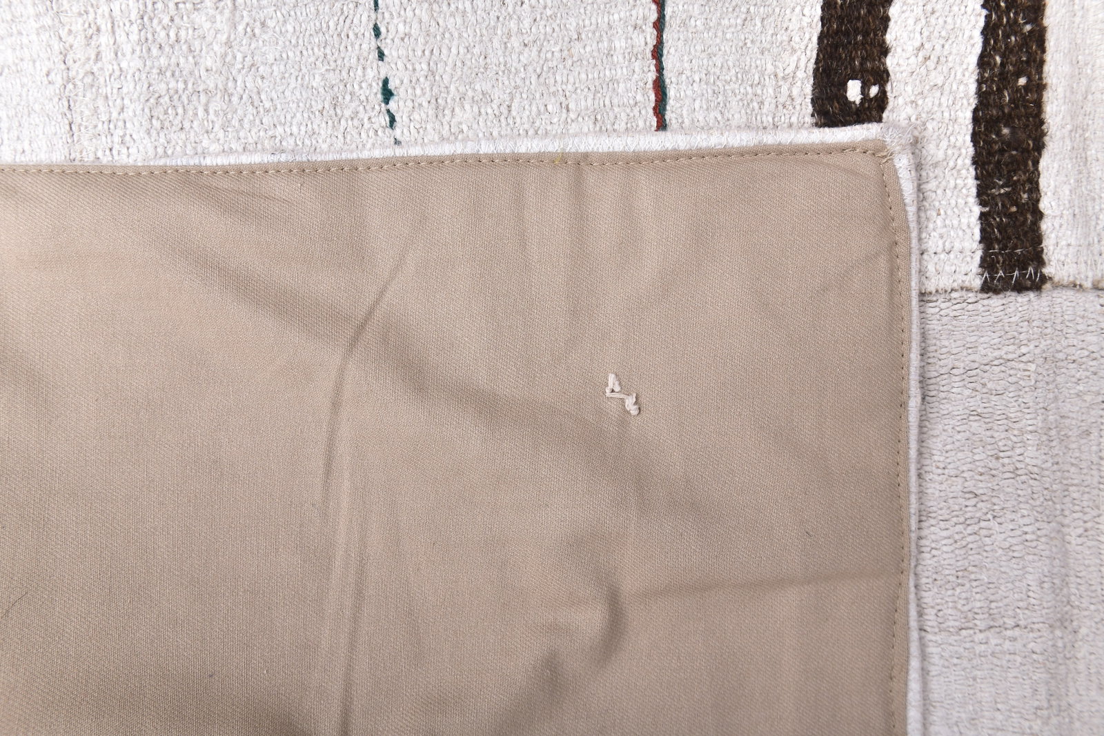 4'9'' x 6'11'' Turkish Hemp Patchwork Rug - 240051 - 11