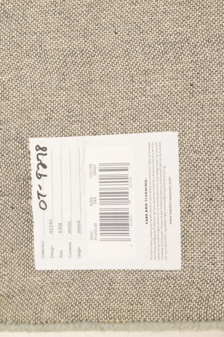 Multicolored Trellis 5X8 Hand-Tufted Modern Rug - 17