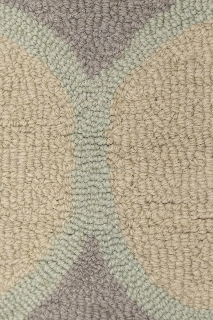 Multicolored Trellis 5X8 Hand-Tufted Modern Rug - 9