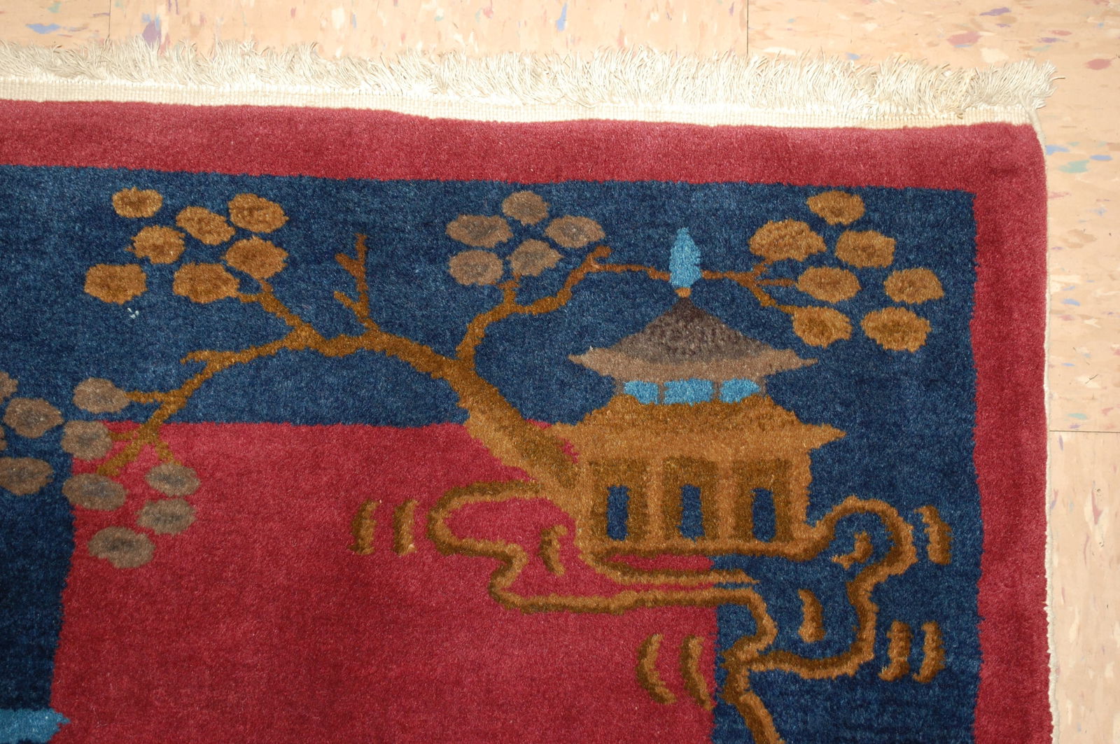 CHINESE WALTER NICHOLS RUG 2' x 2'11" - 5