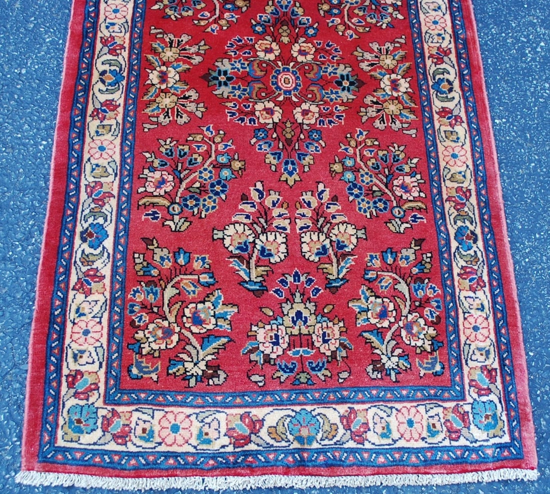 PERSIAN SARUK RUG 2' 7" X 4' 6" - 4