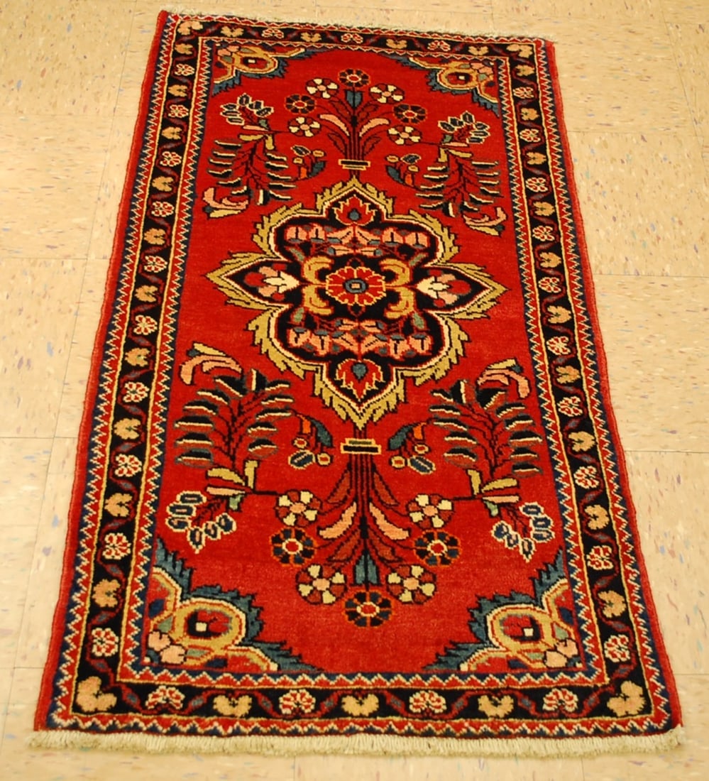 Persian MALAYEER RUG 2'2" x 4'1" - 2